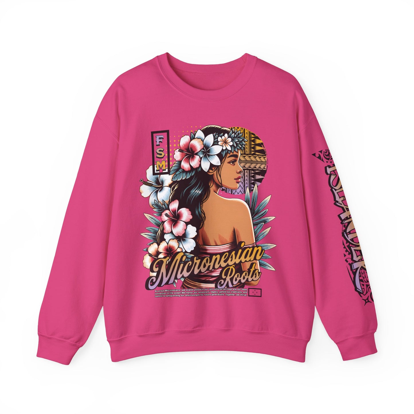 Micronesian Roots Crewneck Sweatshirt