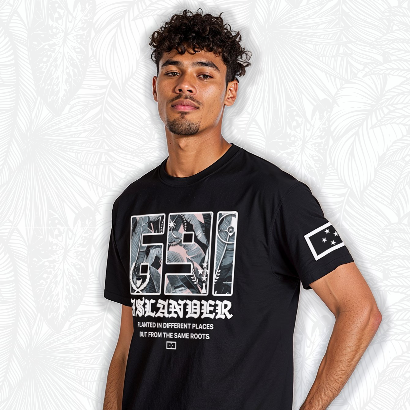 691 Islander W/ Sleeve Design T-Shirt